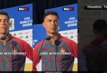 Ronaldo Cetak Brace, Tapi Masih Kesal Saat Messi Lagi Jadi Pertanyaan