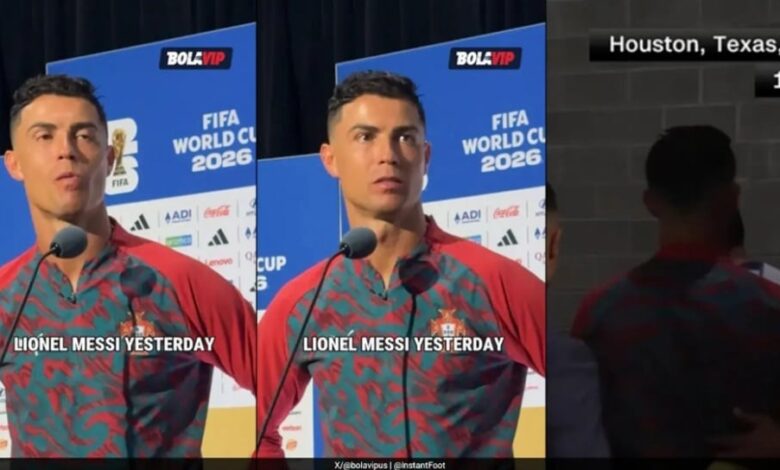 Ronaldo Cetak Brace, Tapi Masih Kesal Saat Messi Lagi Jadi Pertanyaan