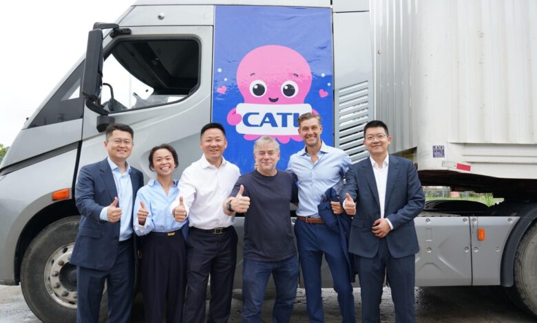 CATL Bidik Inggris Jadi Pintu Masuk Eropa, Truk Listrik Bisa Tukar Baterai dalam Menit