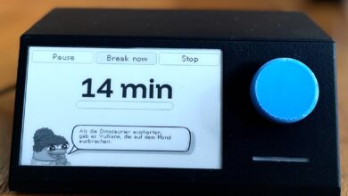 Tomato32, Timer Pomodoro ESP32 yang Bisa Kamu Rakit Sendiri di Meja Kerja
