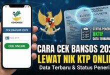 Cukup NIK KTP, Status Bansos 2026 Bisa Dicek Dari Rumah dalam Hitungan Menit