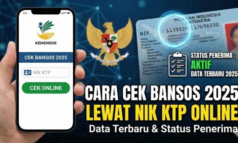 Cukup NIK KTP, Status Bansos 2026 Bisa Dicek Dari Rumah dalam Hitungan Menit