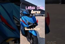 WMoto Griffin 205 Bawa Rasa Aerox, Mesin Hampir 200 Cc dan Dashcam Bawaan