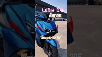 WMoto Griffin 205 Bawa Rasa Aerox, Mesin Hampir 200 Cc dan Dashcam Bawaan