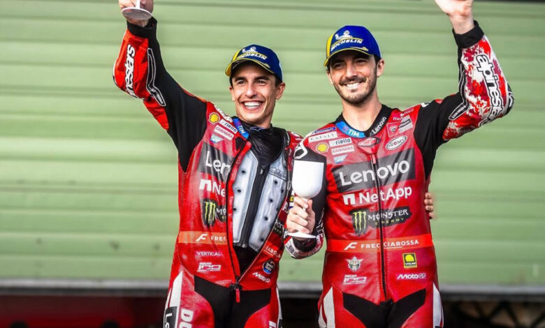 Ducati Pilih Marquez, Bagnaia Tersisih dari Proyek Besar Tim Pabrikan
