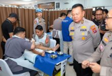 Ribuan Warga Balikpapan Dapat Layanan Gratis, Bakti Kesehatan Polda Kaltim Lewati Target