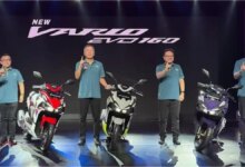 Bagasi Vario Evo 160 Ternyata Tetap Muat Helm Half Face, Dek Rata Jadi Penyelamat