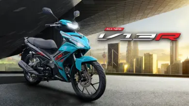 Aveta V13R 2026, Motor Bebek Bergaya MX-King yang Sudah Punya LED dan USB Charger