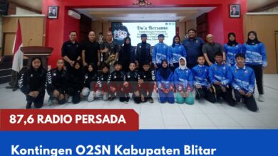 Kabupaten Blitar Kirim Atlet Terbaik ke O2SN Jatim, Target Medali Kembali Menguat