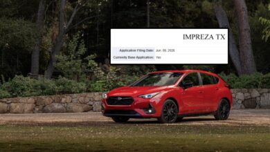 Subaru Daftarkan Impreza TX, Sinyal Hatch Turbo Manual Semakin Kuat