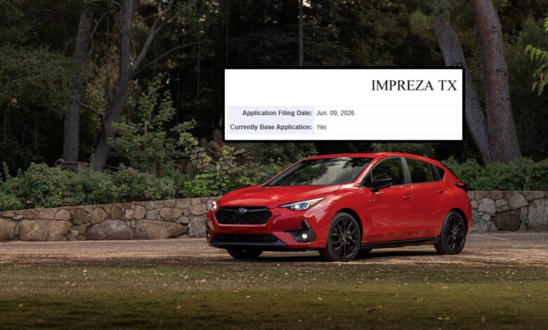 Subaru Daftarkan Impreza TX, Sinyal Hatch Turbo Manual Semakin Kuat