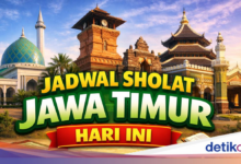 Jadwal Sholat Jawa Timur 27 Juni 2026, Selisih Menit Antarwilayah Bisa Bikin Salah Waktu