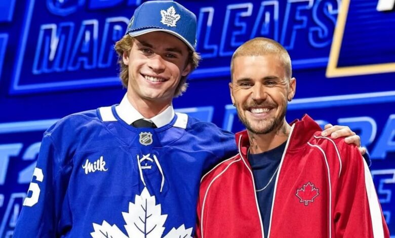 Justin Bieber Umumkan Pilihan Teratas NHL Draft, Nama Gavin McKenna Mengejutkan Arena