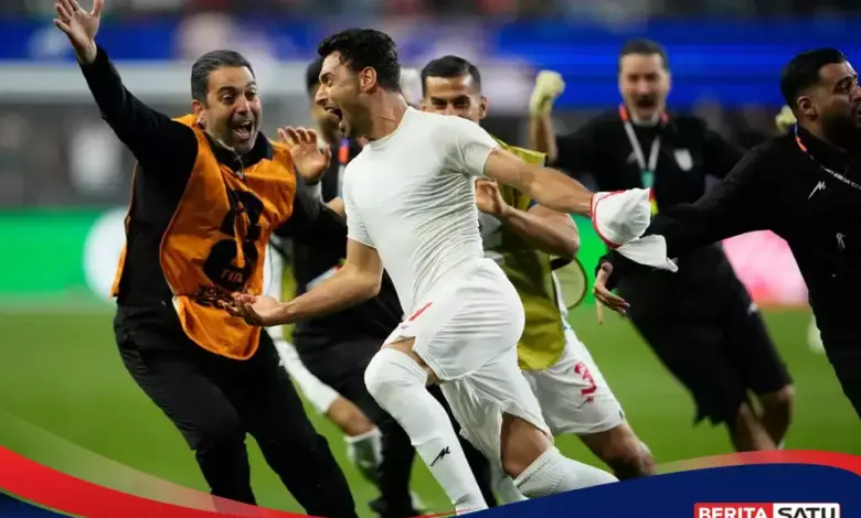 Gol Dianulir di Ujung Laga, Mesir Tetap Lolos Saat Iran Gagal Menang