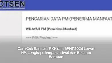 Cara Cepat Cek PKH dan BPNT 2026 Lewat HP, Nama Aktif Bisa Langsung Terlihat