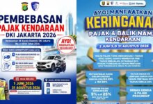 Pemutihan Pajak Kendaraan DKI Masih Berlaku Sampai Agustus, Denda Bunga Dihapus