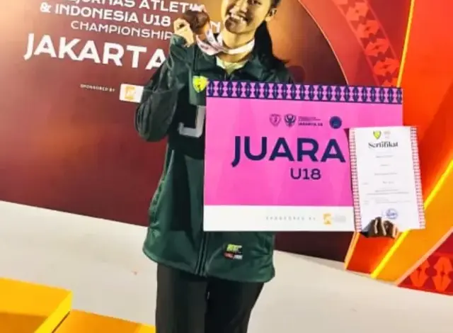 Arjuna Satria Pecahkan Rekor Nasional, Jatim Langsung Pimpin Kejurnas Atletik 2026