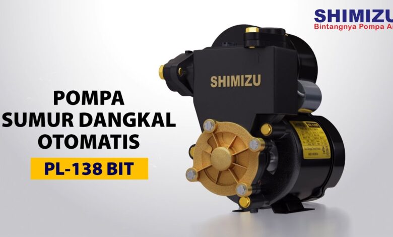 Shimizu PL-138 BIT, Pompa Anti Karat yang Menjaga Air Tetap Jernih