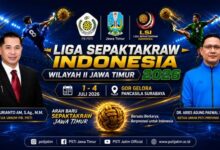 Surabaya Jadi Titik Awal Liga Sepak Takraw Indonesia, 9 Provinsi Siap Berebut Panggung