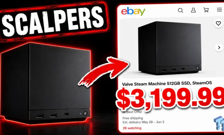 Reservasi Steam Machine Di eBay Tembus Hampir 2 Kali Lipat, Scalper Makin Berani