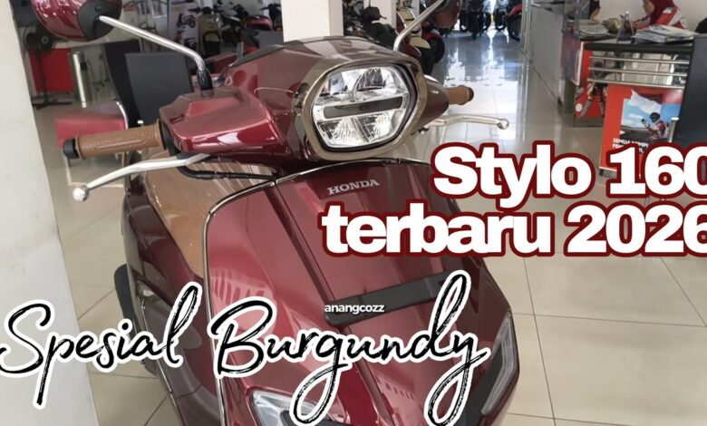 DP Cuma Rp2 Jutaan, Kredit Honda Stylo 160 2026 Bikin Cicilan Lebih Ringan