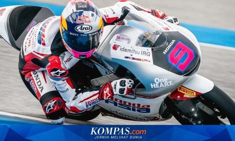 Veda Sempat Menyentuh Pimpinan, Lalu Terjatuh Saat Duel Depan Moto3 Belanda Memanas