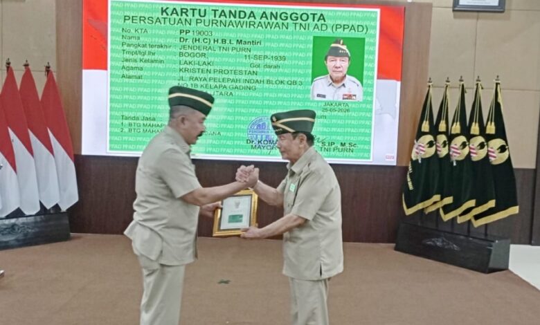 Purnawirawan Diminta Jadi Perekat Bangsa, PPAD Tekankan Tanggung Jawab Moral