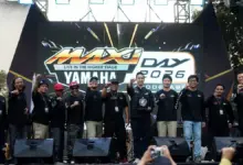 800 Biker MAXi Yamaha Padati Karawaci, Solidaritas dan Aksi Lingkungan Jadi Sorotan