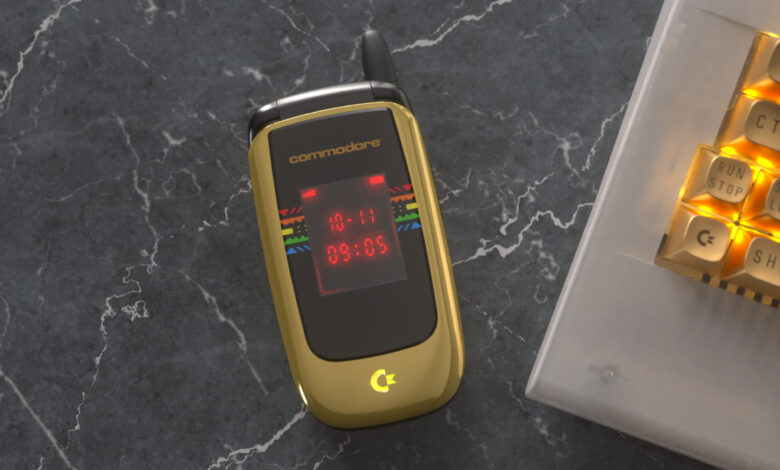 Commodore Pangkas Harga Callback 8020, Ponsel Flip Retro Ini Kini Lebih Masuk Akal