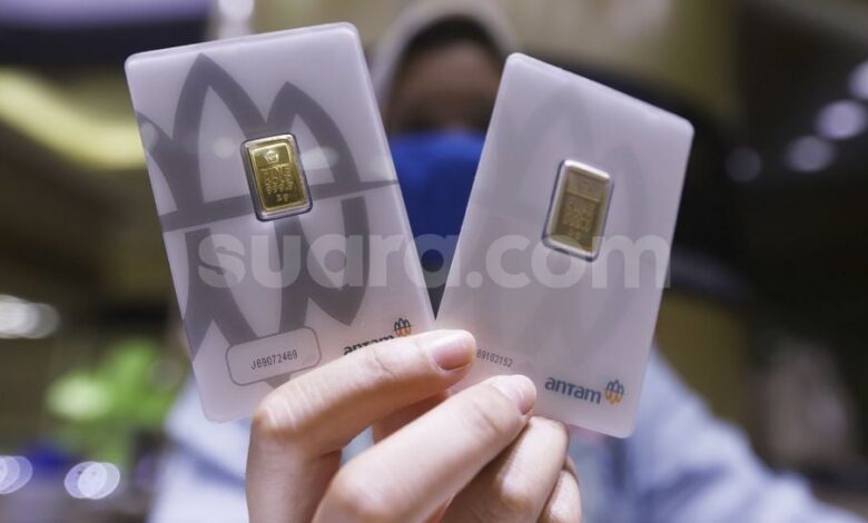 Harga Emas Antam Turun Lagi, Sinyal Beli Muncul di Tengah Koreksi Harga