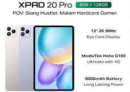 XPAD 20 Pro Dibanderol Mulai Rp5,9 Juta, Paket Premium Ini Sulit Diabaikan