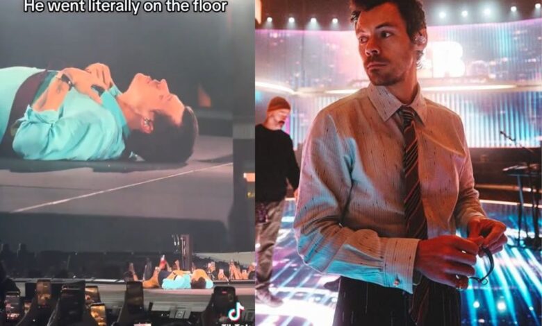 Harry Styles Hampir Tersungkur di Wembley, Ternyata Tersedak Air Saat Tutup Konser