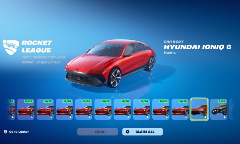 Hyundai Ioniq 6 N Masuk Fortnite dan Rocket League, Livery Piala Dunia 2026 Diburu Gamer