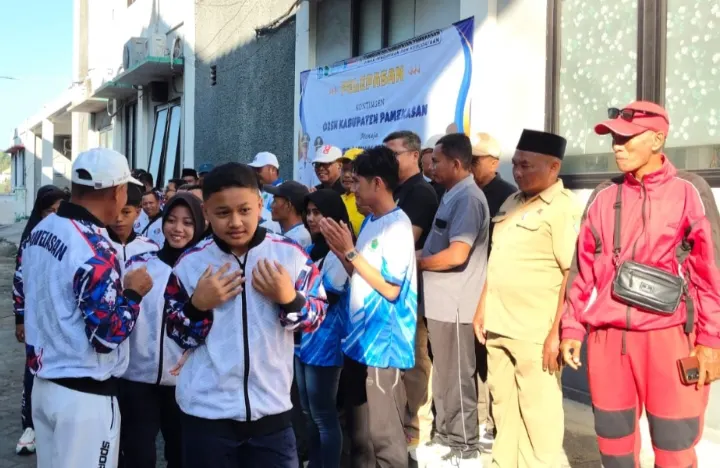 Pamekasan Lepas 20 Atlet O2SN Ke Jatim, Targetnya Bukan Cuma Medali